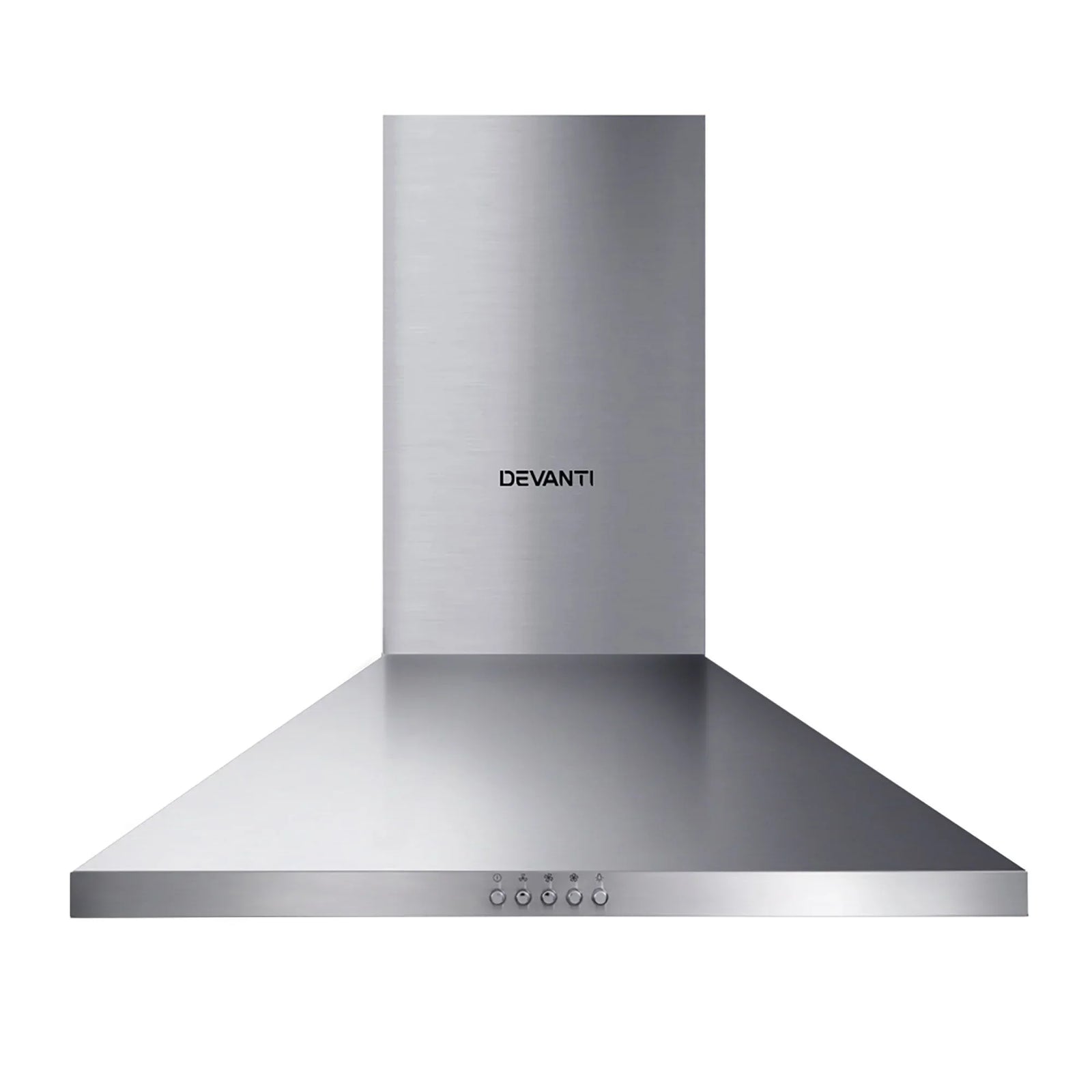 600mm Range Hood – Stainless Steel, Strong Suction, 3‑Speed, LED Light