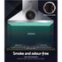600mm Range Hood – Stainless Steel, Strong Suction, 3‑Speed, LED Light