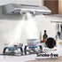Range Hood 600mm Stainless Steel 3 Speed LED Light Ducted 720m³/h