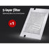 Range Hood 600mm Stainless Steel 3 Speed LED Light Ducted 720m³/h