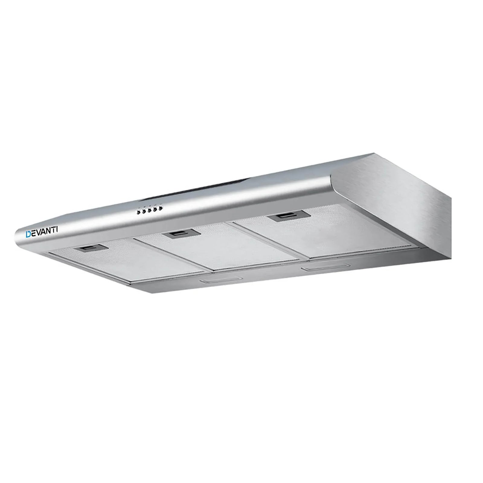 900mm Range Hood – Stainless Steel, 720m³/h, 3‑Speed, LED Lights