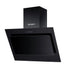 Angled Range Hood – 900mm Side‑Draft, Black Glass, 1150m³/h, Touch Control