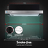 600mm Sliding Range Hood – Auto On/Off, 450m³/h, 2‑Speed, Stainless Steel