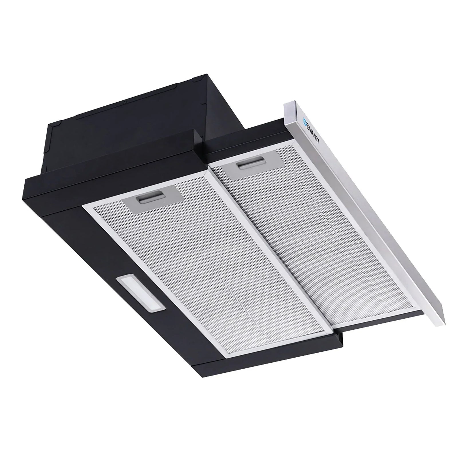 600mm Sliding Range Hood – Auto On/Off, 450m³/h, 2‑Speed, Stainless Steel