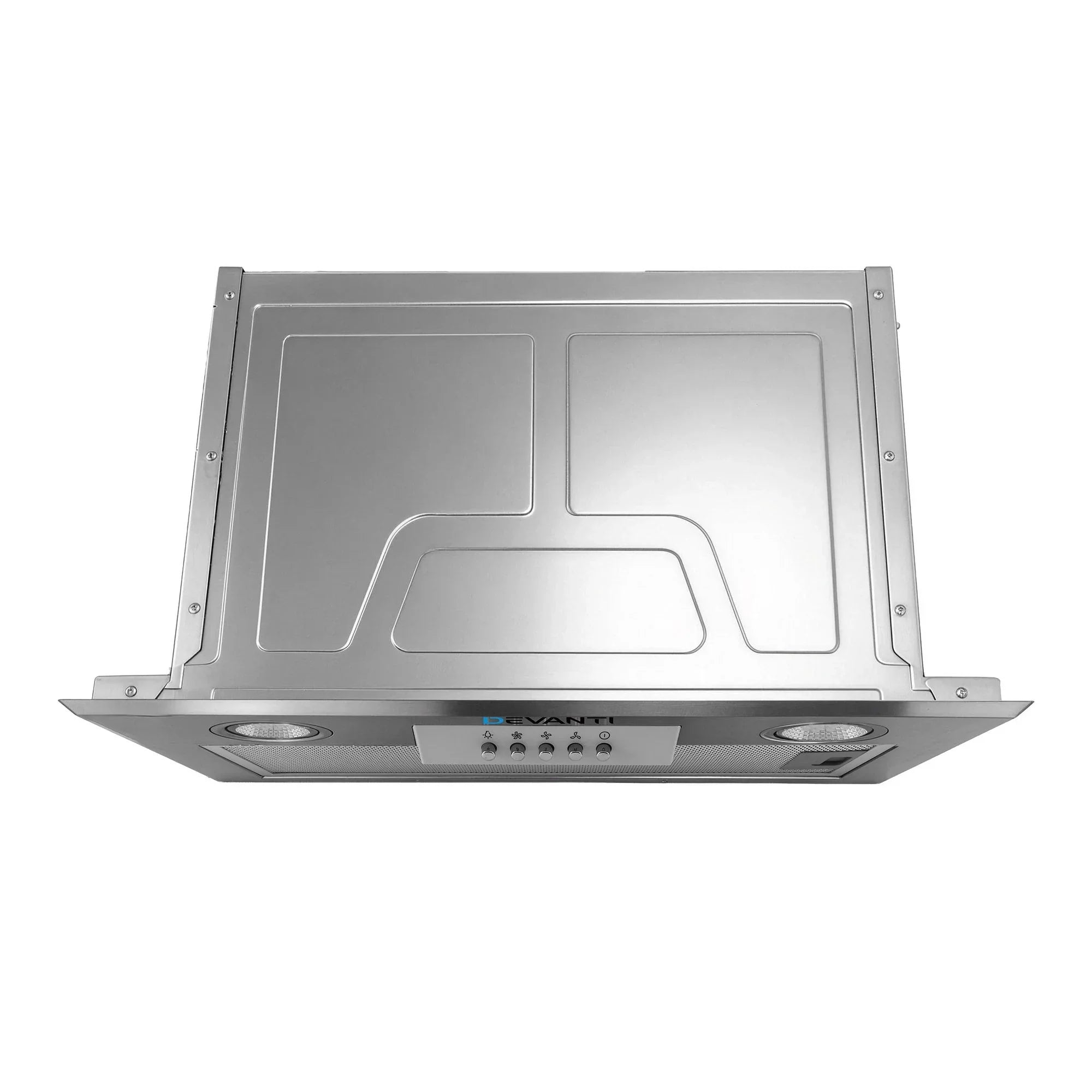 520mm Undermount Range Hood – Stainless Steel, 420m³/h, 3‑Speed, LED