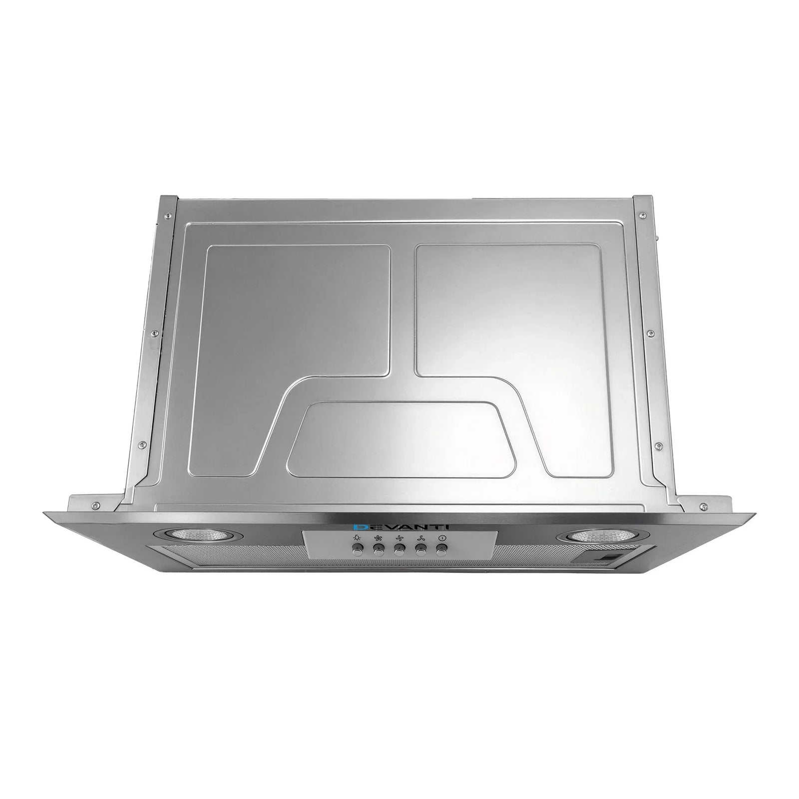 520mm Undermount Range Hood – Stainless Steel, 420m³/h, 3‑Speed, LED
