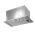 520mm Undermount Range Hood – Stainless Steel, 420m³/h, 3‑Speed, LED