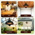 2000W Electric Patio Heater Ceiling Mounted Hanging Heaters Remote