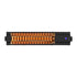 Halogen Infrared Heater – 2000W, IP65, Remote, Wall‑Mounted, Carbon Fibre