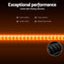 Halogen Infrared Heater – 2000W, IP65, Remote, Wall‑Mounted, Carbon Fibre