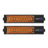 Devanti 2PCS Electric Strip Heater Radiant Infrared Heaters 2000W