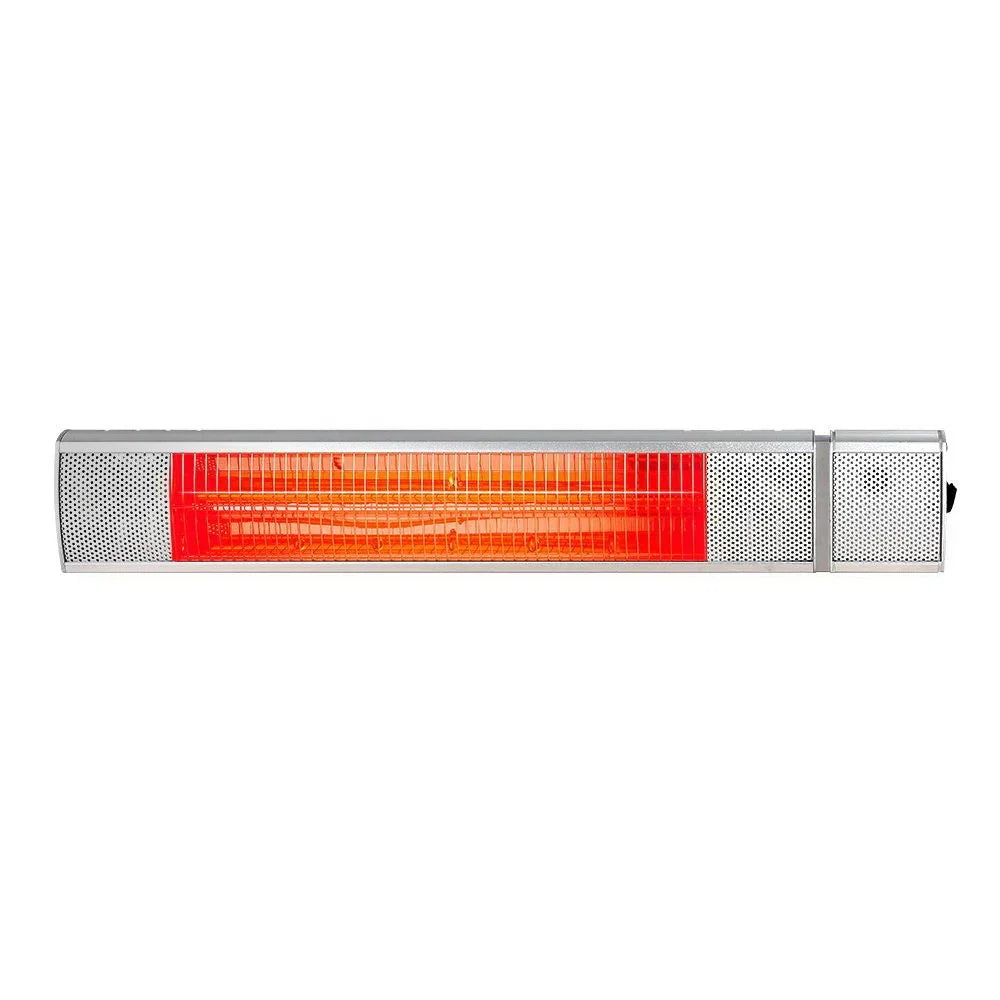 Halogen Infrared Heater – 750/1500/2000W, IP65, Remote, Wall‑Mounted