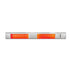 Halogen Infrared Heater – 1000/2000/3000W, IP65, Remote, Wall‑Mounted 15A Plug