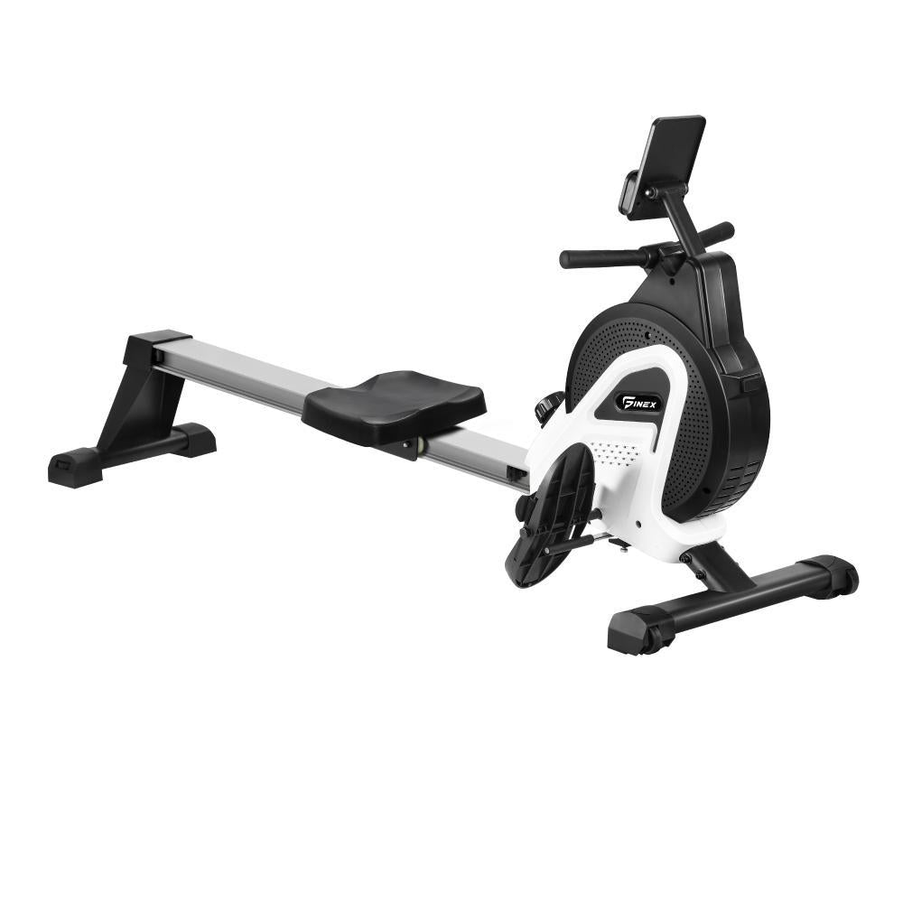 Rowing Machine Magnetic Resistance Black&White