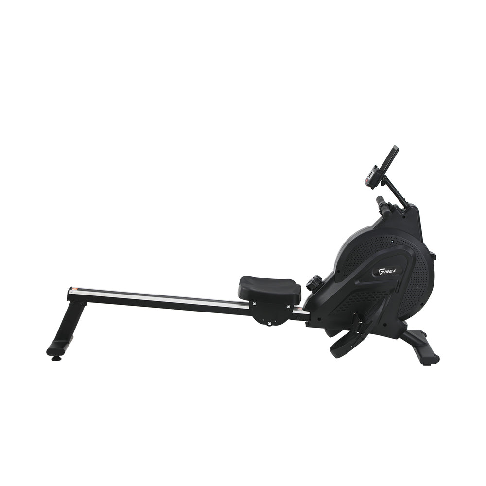 Rowing Machine Rower Magnetic Resistance Black