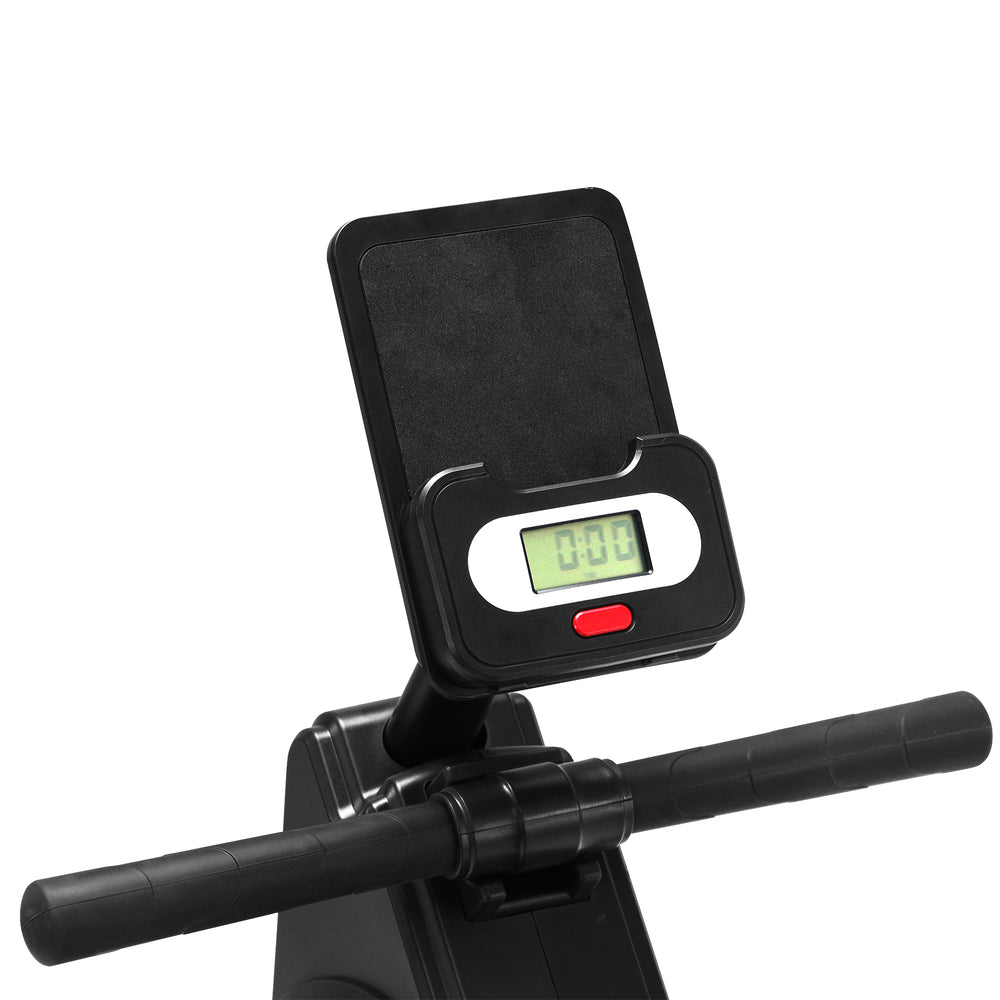Rowing Machine Rower Magnetic Resistance Black