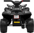 Kids Ride On Car Electric ATV Rechargeable Black