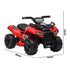 Kids Ride On Car Electric ATV Rechargeable Red