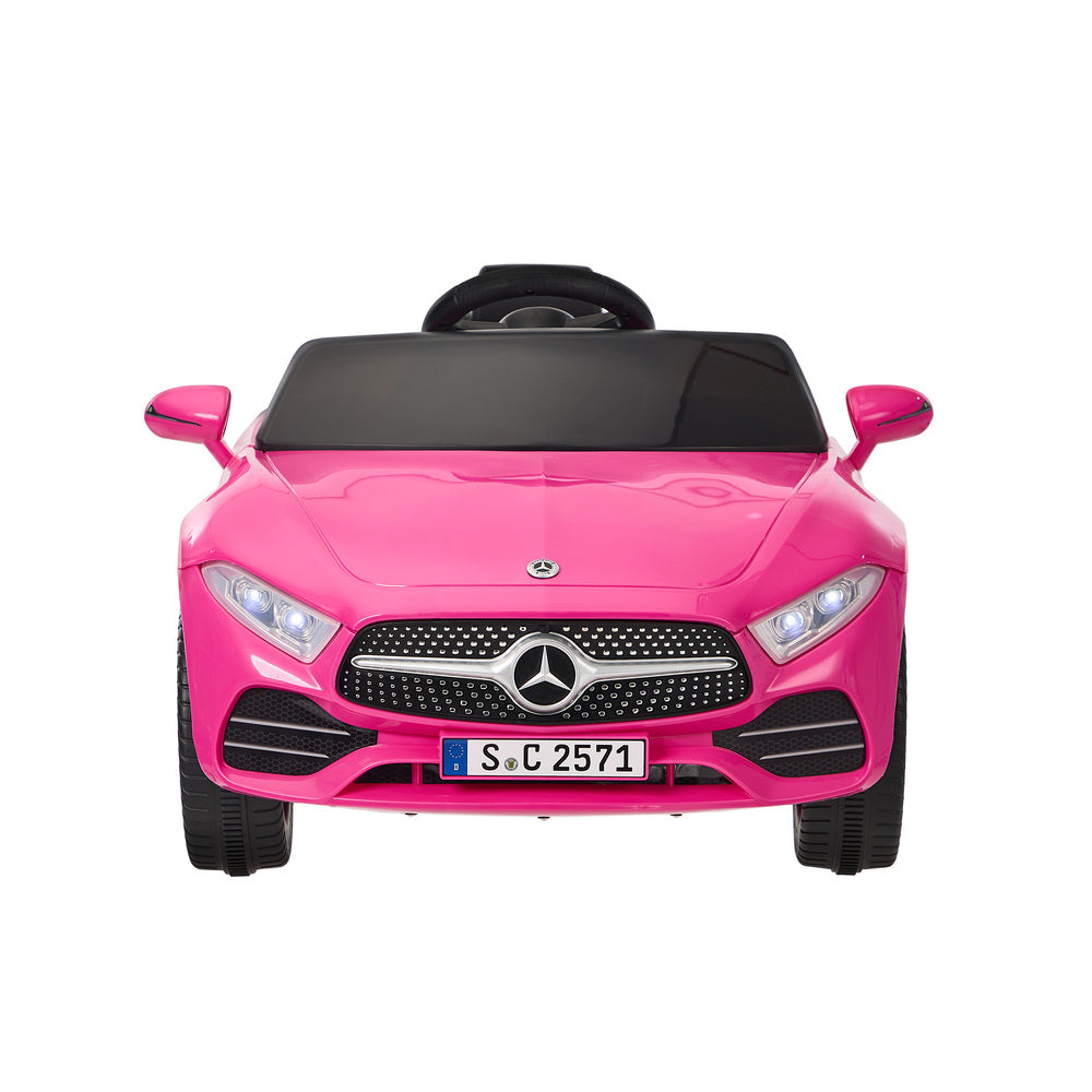 Kids Ride On Car 12V Mercedes-Benz Licensed Remote Control Toy Pink