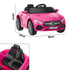 Kids Ride On Car 12V Mercedes-Benz Licensed Remote Control Toy Pink