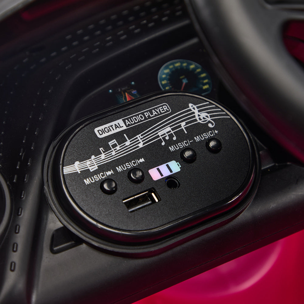 Kids Ride On Car 12V Mercedes-Benz Licensed Remote Control Toy Pink