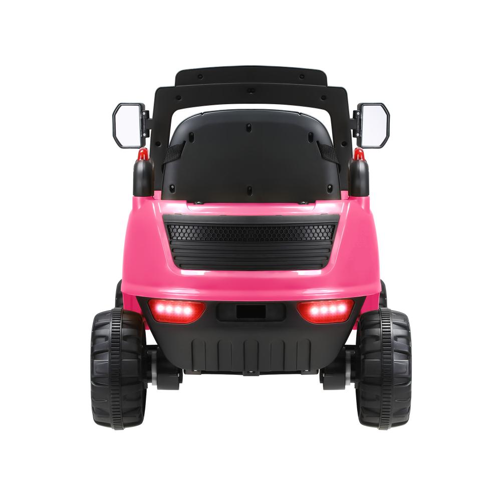 Kids Ride-On Forklift 12V Electric Car Toy Pink