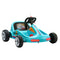 Kids Electric Go Kart Ride On Car 12V Bluetooth Remote Control Blue 50W