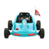Mazam Ride on Car Electric Kart with Light Bluetooth Blue
