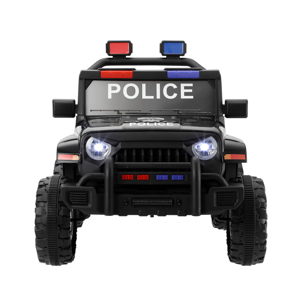 Kids Police Ride On Car 12V Electric Remote Control Battery