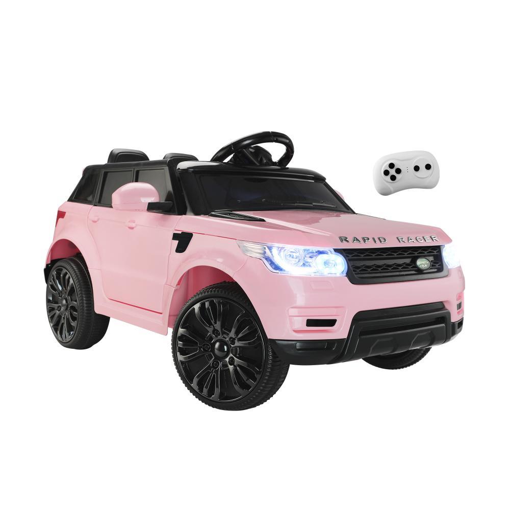 Kids Ride On Car MP3 LED light 12V Pink