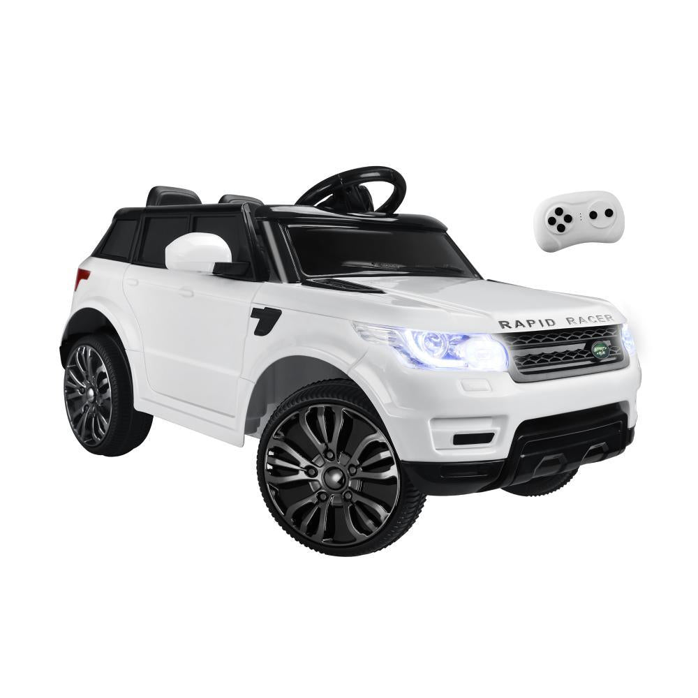 Kids Ride On Car MP3 LED light 12V White