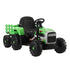 Kids Ride On Car Tractor 12V Toys Remote Control Green