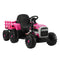 Kids Ride On Car Tractor 12V Toys Remote Control Pink