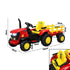 XL Kids Ride On Tractor 12V with Trailer Remote Red