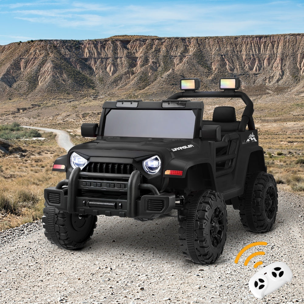 Kids Ride On Car Jeep 12V Electric Remote Control Black