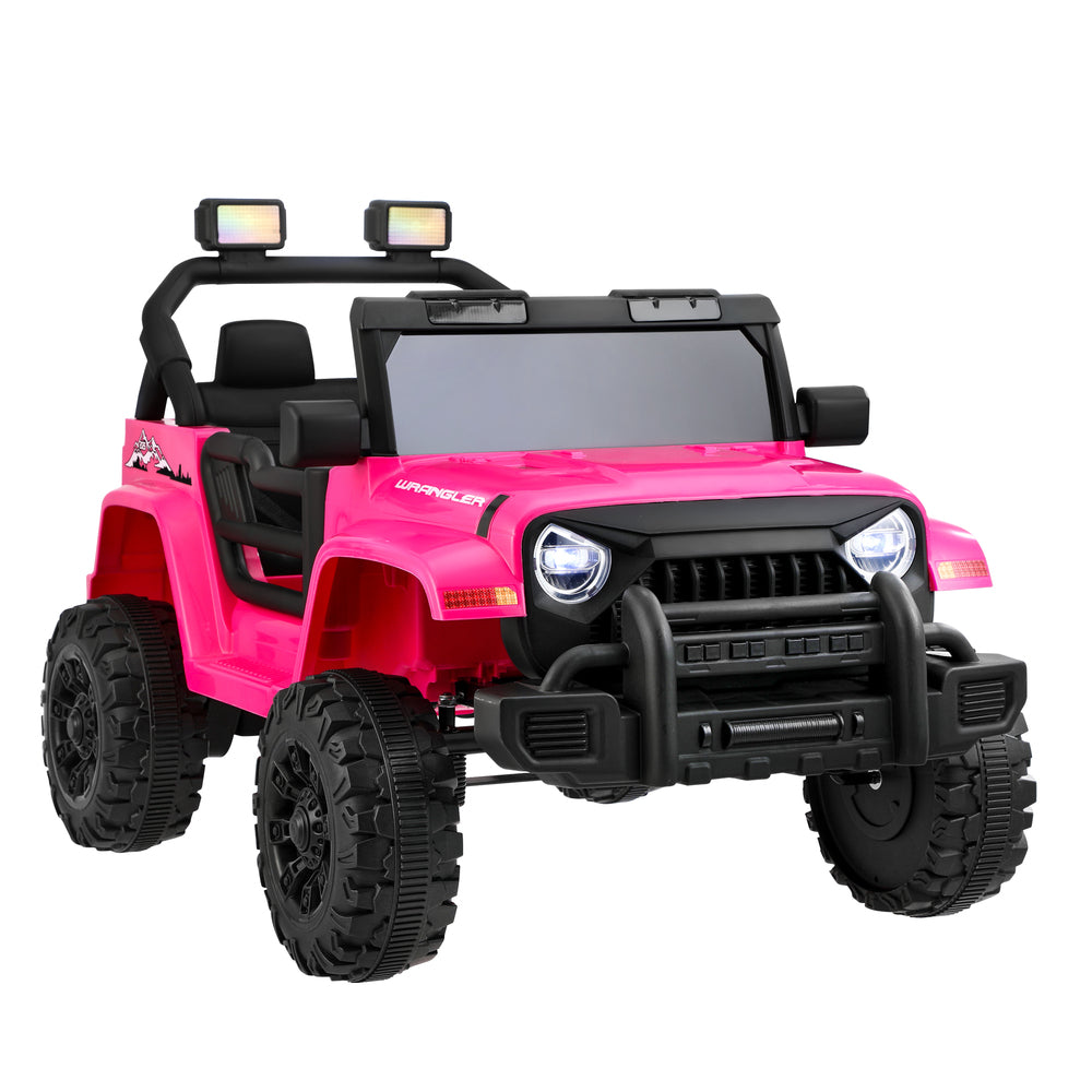 Kids Ride On Cars Remote Control 12V Electric Pink