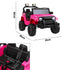 Kids Ride On Cars Remote Control 12V Electric Pink