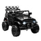 Kids 12V Electric Ride On Jeep Bluetooth Remote Control Black 2 Motors