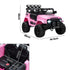 Mazam Ride on Car Electric Jeep Bluetooth Pink