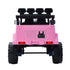 Mazam Ride on Car Electric Jeep Bluetooth Pink