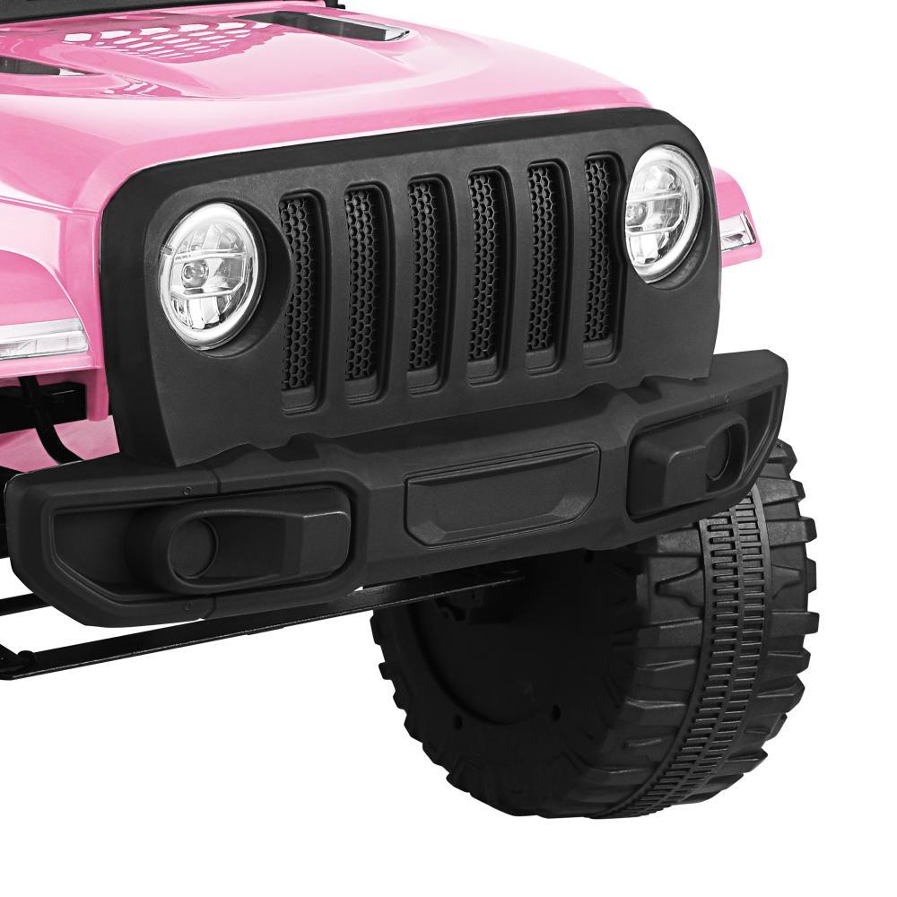 Kids Ride On Car with Twin Motors and Remote Pink