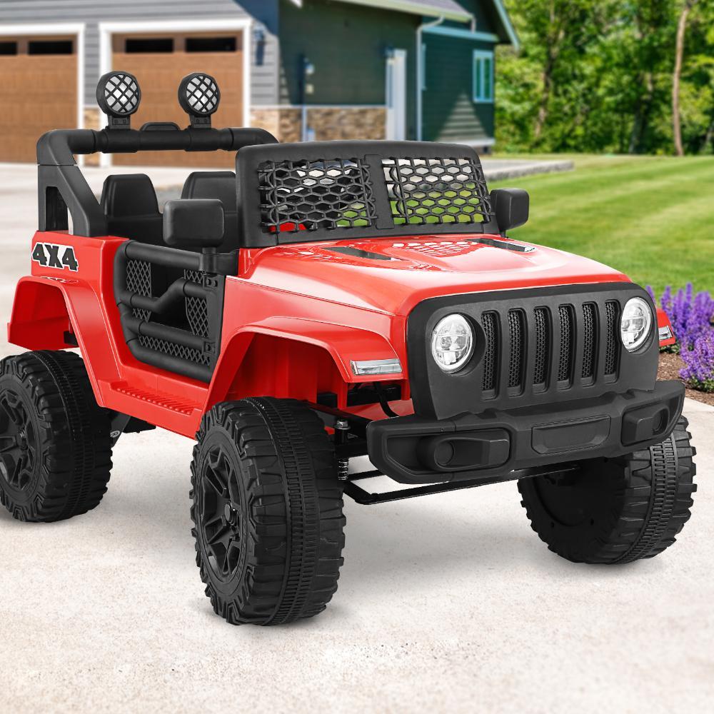 Kids Ride On Car with Twin Motors and Remote Red