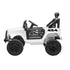 Kids Ride On Car with Twin Motors and Remote White