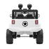 Kids Ride On Car with Twin Motors and Remote White