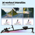 Hydraulic Rowing Machine Rower 12 Levels Resistance Exercise Fitness Gym Cardio