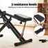 Foldable Squat Machine Deep Squat Rowing Machine 5 Adjustable Seat Home Gym
