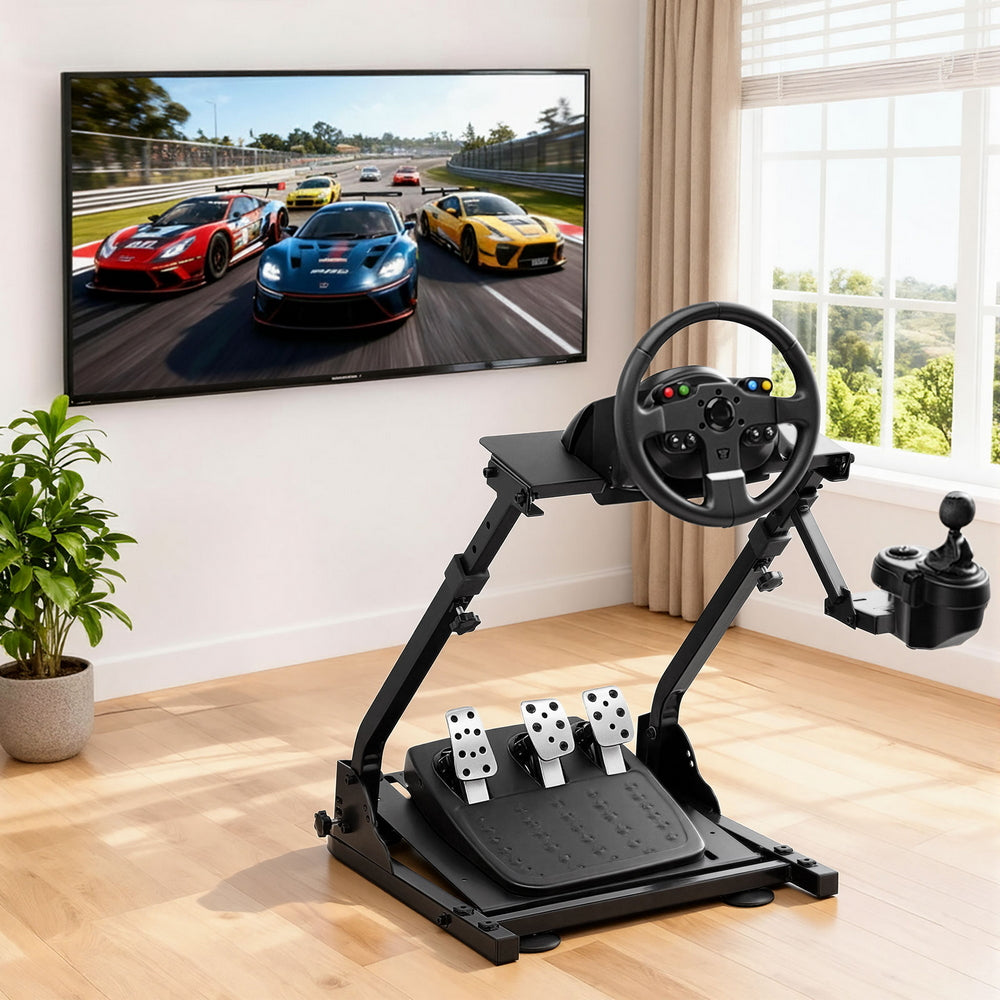 Racing Simulator Stand Foldable Racing Wheel Stand for Logitech G29