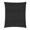 Sun Shade Sail Cloth 98% UV Block Outdoor Canopy Rectangle 5X6M Black
