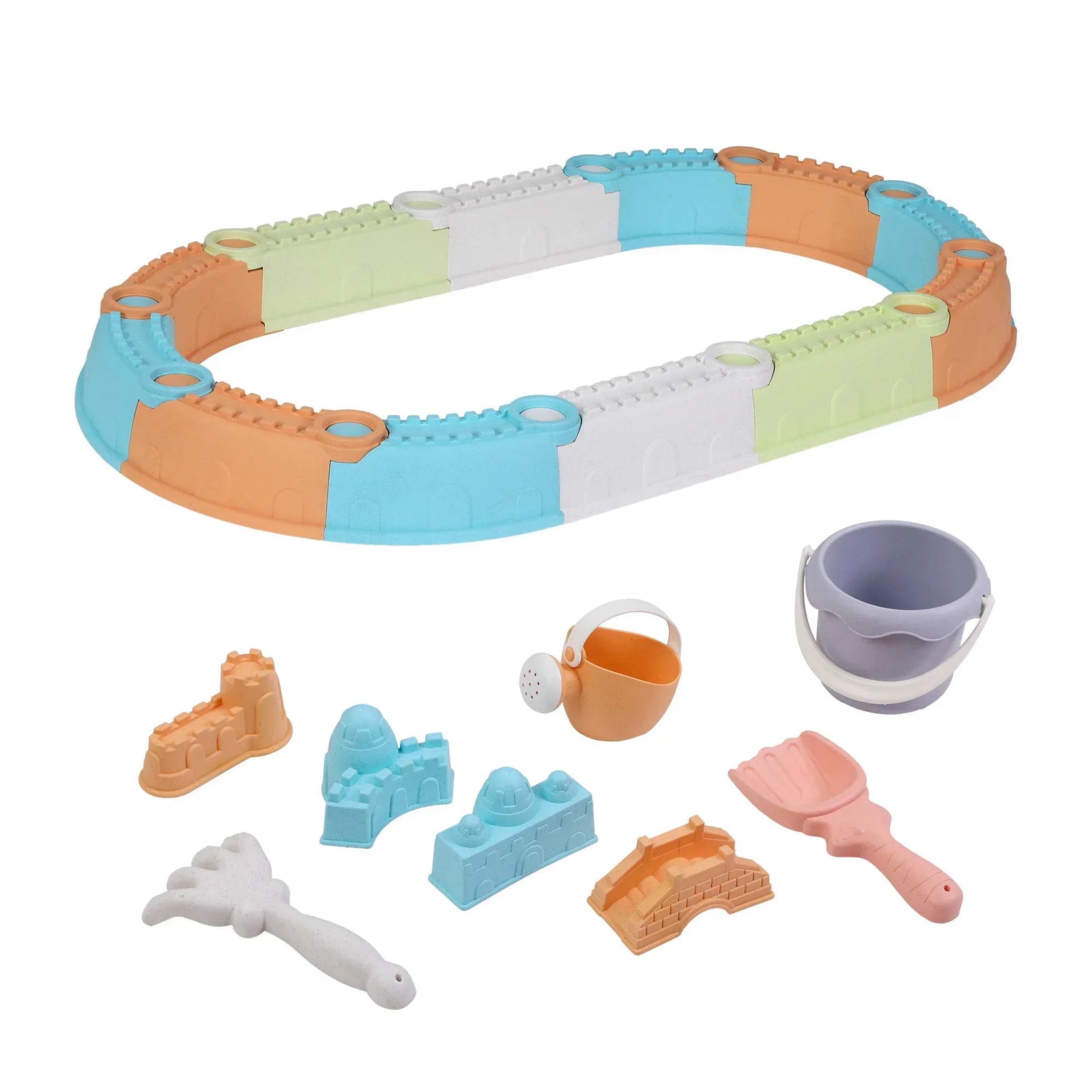 Kids Sandpit Set Beach Toys Sand Box Outdoor Backyard Play Area