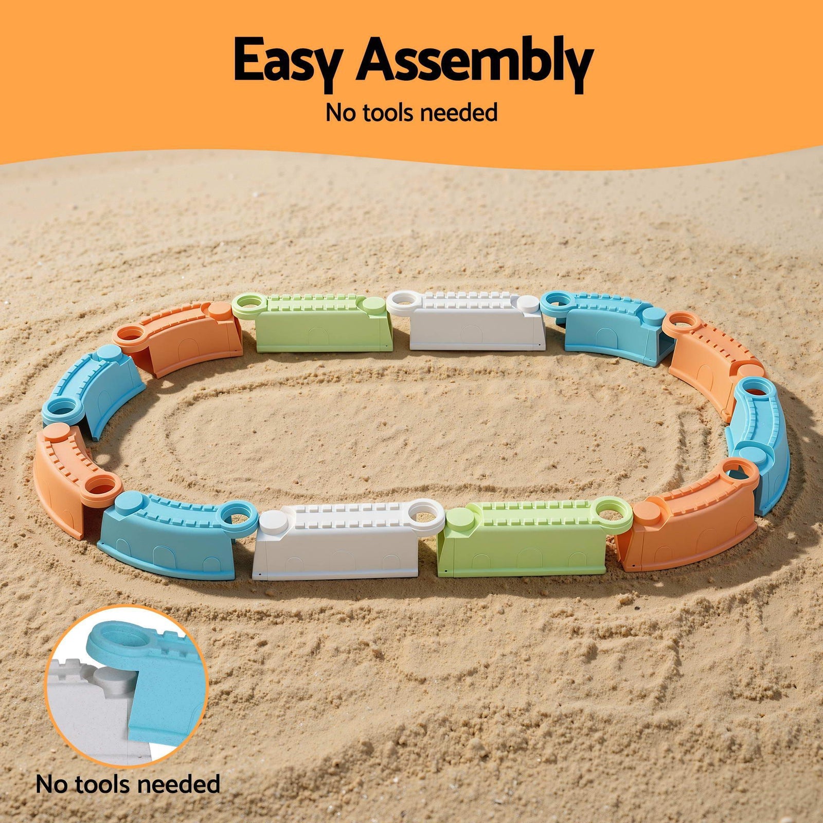 Kids Sandpit Set Beach Toys Sand Box Outdoor Backyard Play Area
